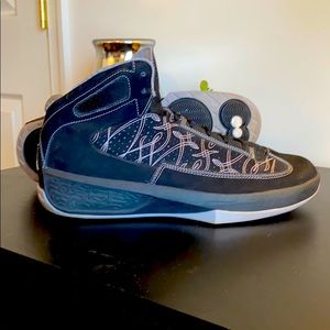 Nike Air Jordan black nubuck